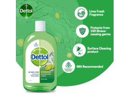 Dettol Liquid Disinfectant Cleaner for Home, Lime Fresh, 500ml